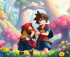 Sora and Riku Lemonteve Carrol